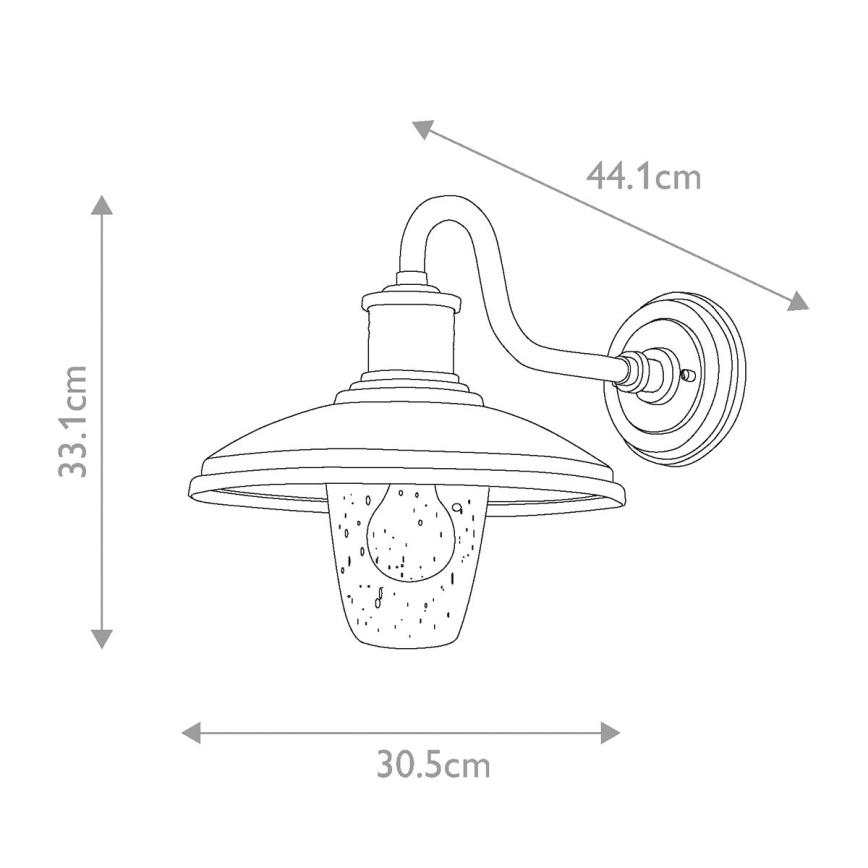 Kichler - Välivalgusti ALLENBURY 1xE27/40W/230V IP44