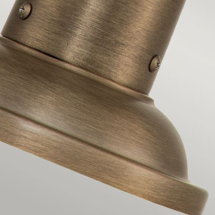 Kichler - Välisvalgusti ASHLANDBAY 1xE27/60W/230V IP44 pronks