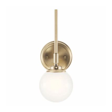 Kichler - LED Seinavalgusti vannituppa BENNO 1xG9/3W/230V IP44 messing