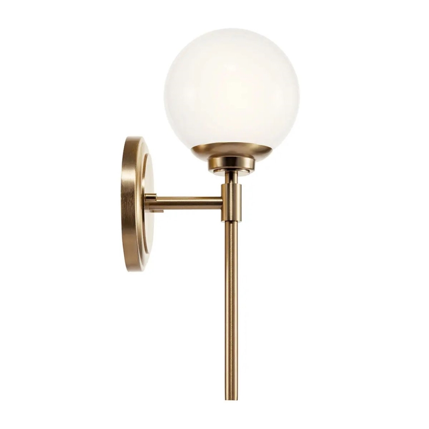 Kichler - LED Seinavalgusti vannituppa BENNO 1xG9/3W/230V IP44 messing