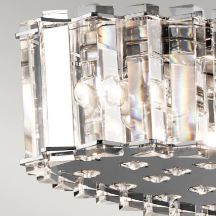Kichler - LED Lühter vannituppa CRYSTAL SKYE 12xG9/3W/230V IP44
