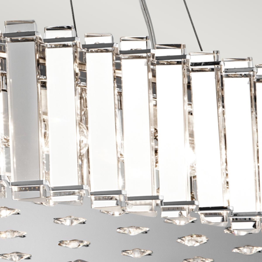 Kichler - LED Lühter vannituppa CRYSTAL SKYE 12xG9/3W/230V IP44