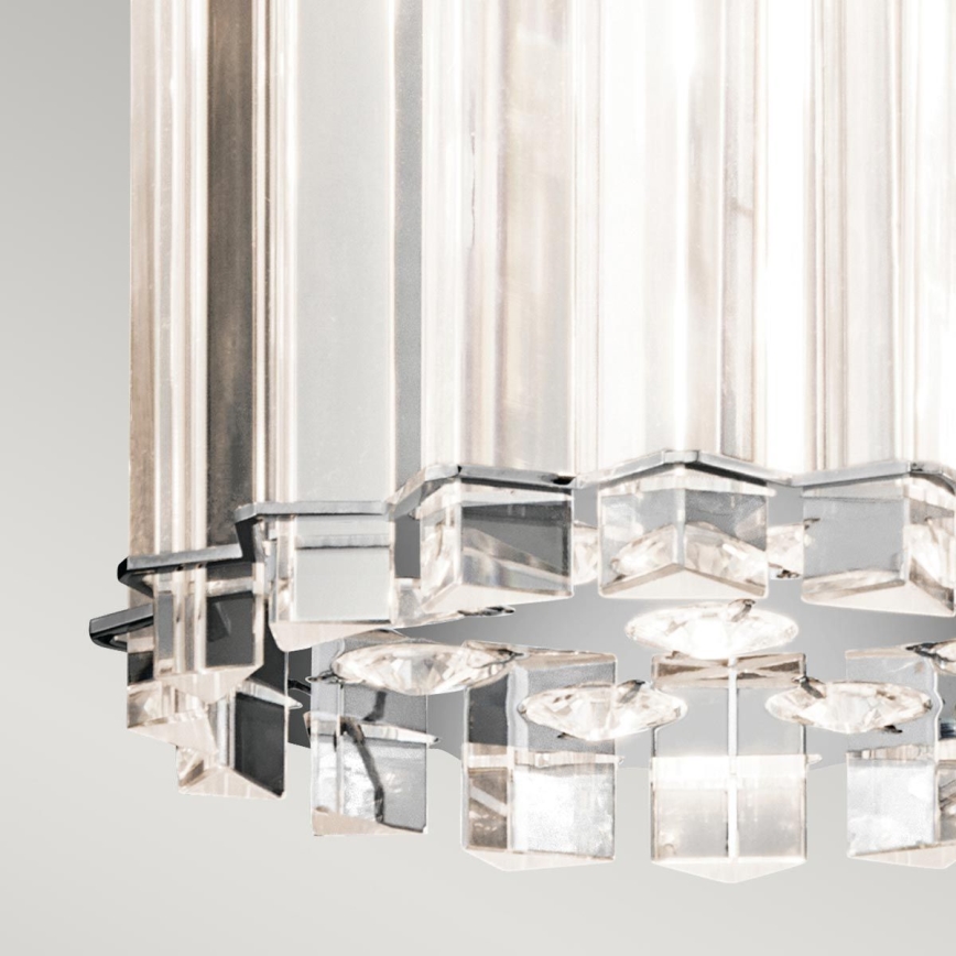 Kichler - LED Lühter vannituppa CRYSTAL SKYE 2xG9/3W/230V IP44