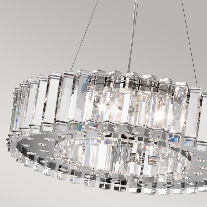 Kichler - LED Lühter vannituppa CRYSTAL SKYE 8xG9/3W/230V IP44