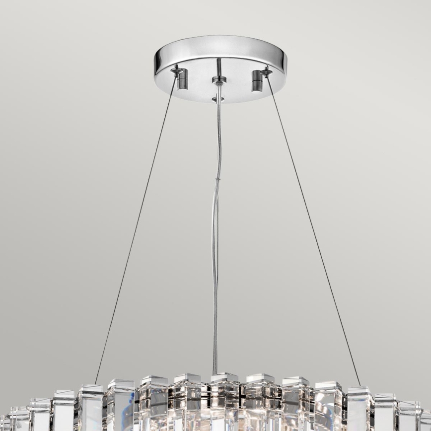 Kichler - LED Lühter vannituppa CRYSTAL SKYE 8xG9/3W/230V IP44