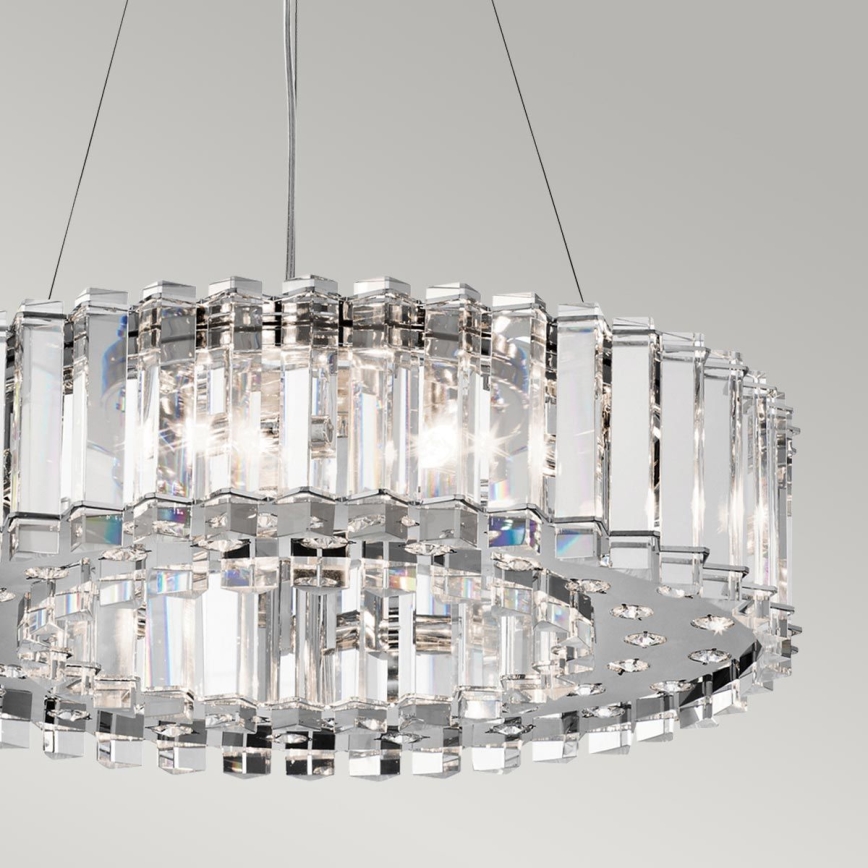 Kichler - LED Lühter vannituppa CRYSTAL SKYE 8xG9/3W/230V IP44