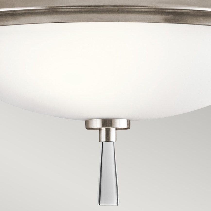 Kichler - Pinnale kinnitatav lühter DREYFUS 3xE27/60W/230V matt kroom