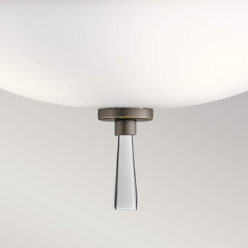 Kichler - Pinnale kinnitatav lühter DREYFUS 3xE27/60W/230V pronks