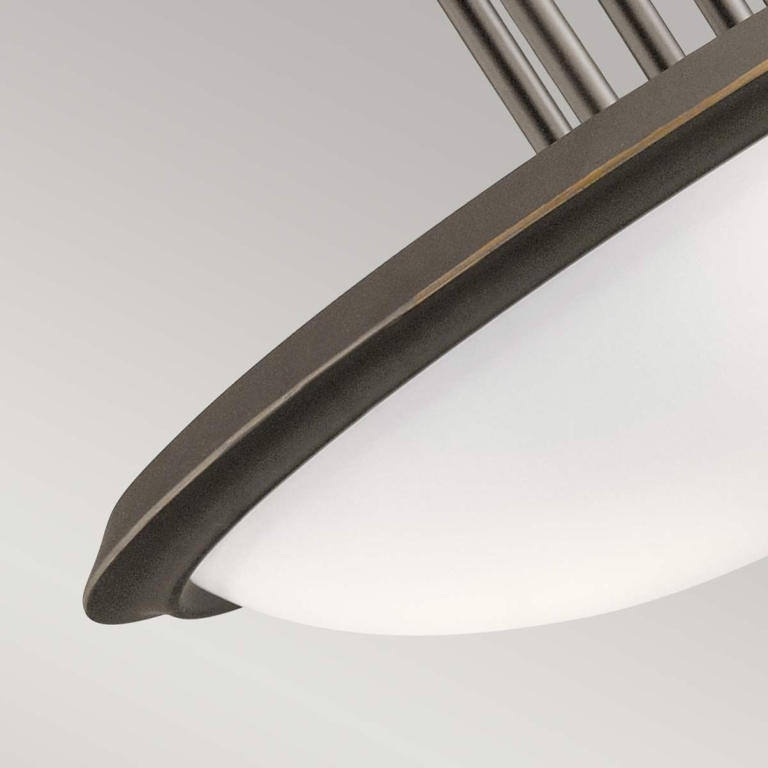 Kichler - Pinnale kinnitatav lühter DREYFUS 3xE27/60W/230V pronks