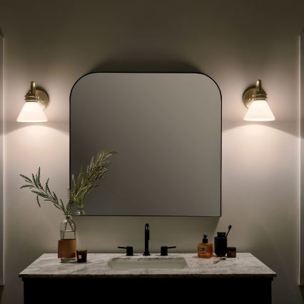 Kichler - LED Seinavalgusti vannituppa FARUM 1xG9/3W/230V IP44 messing