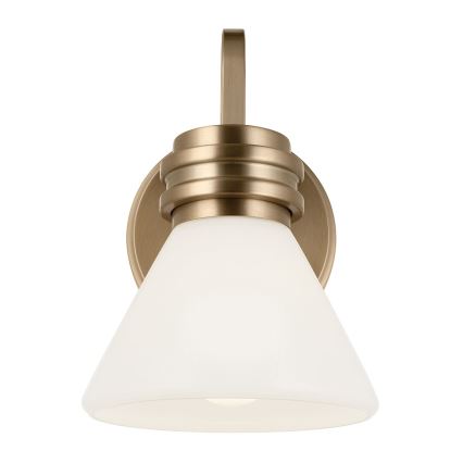 Kichler - LED Seinavalgusti vannituppa FARUM 1xG9/3W/230V IP44 messing