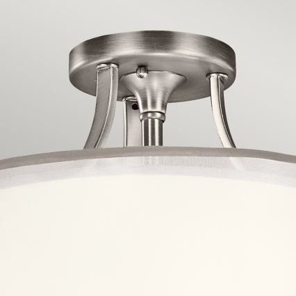 Kichler - Pinnale kinnitatav lühter LACEY 3xE27/60W/230V matt kroom