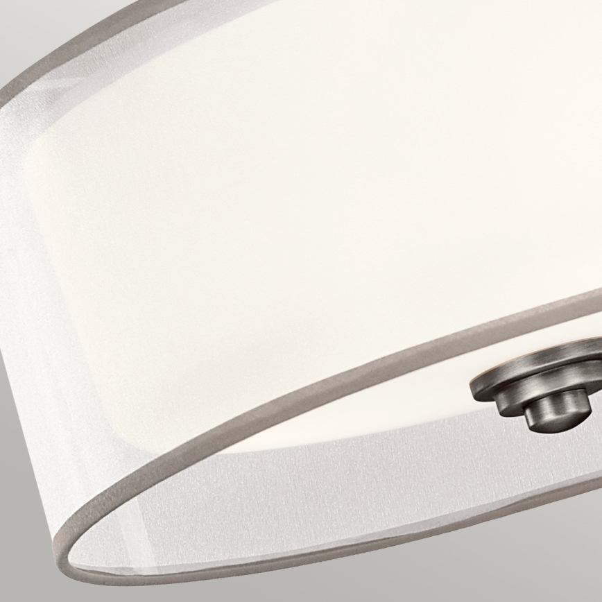 Kichler - Pinnale kinnitatav lühter LACEY 3xE27/60W/230V matt kroom