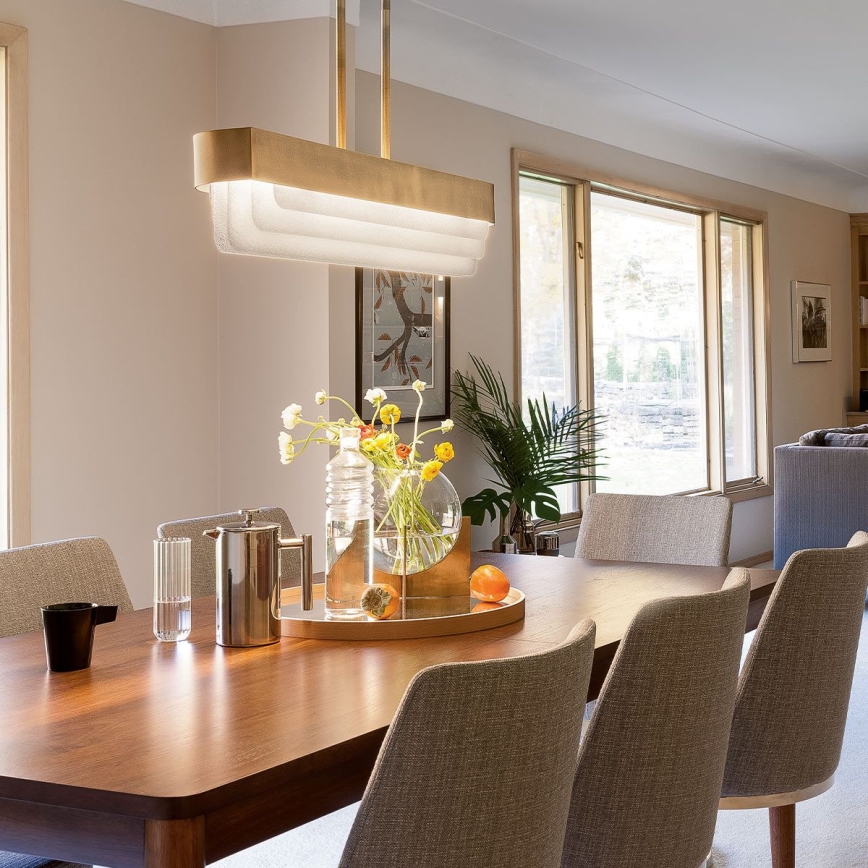 Kichler - LED lühter varrega SERENE LED/40W/230V kuldne