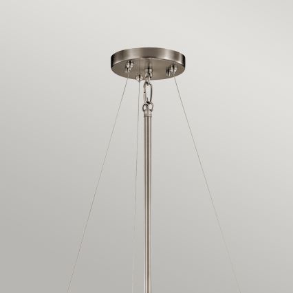 Kichler - Ripplühter SILVER CORAL 3xE27/100W/230V matt kroom