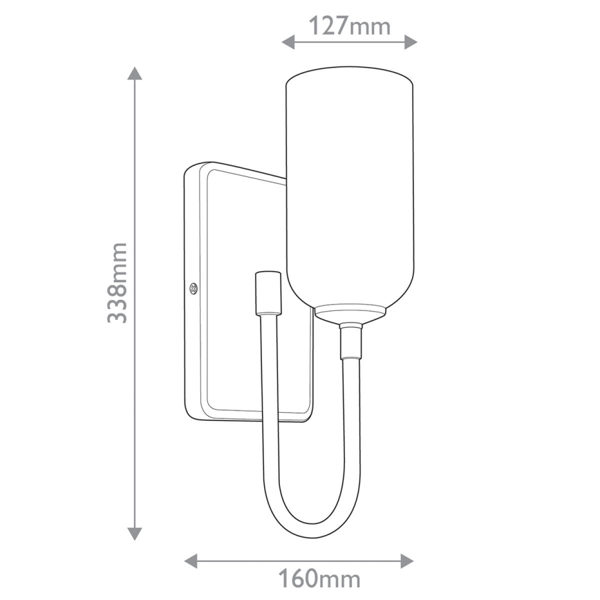 Kichler - LED vannitoa valgusti SOLIA 1xG9/3W/230V IP44 kuldne