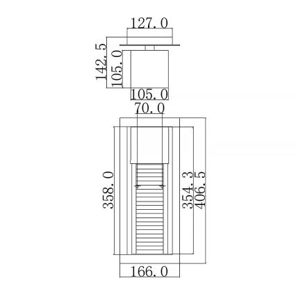 Kichler - LED  Väli seinavalgusti  SOREL 1xGU10/7W/230V IP44 pruun