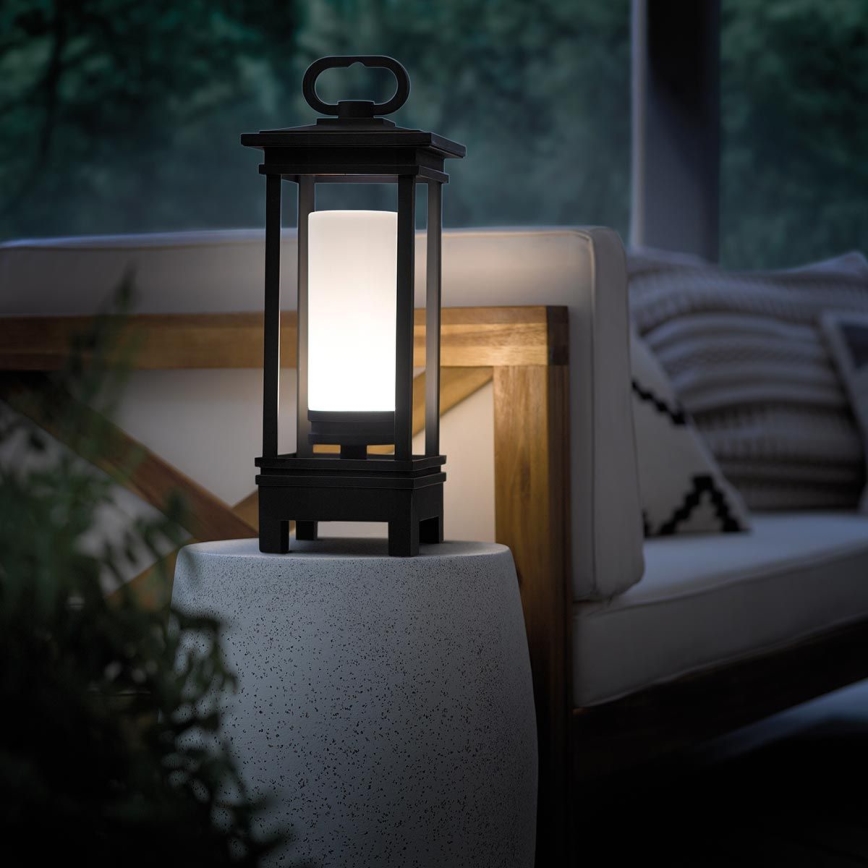 Kichler - LED Väli laetav laualamp kõlariga SOUTH HOPE LED/3W/230V IP44