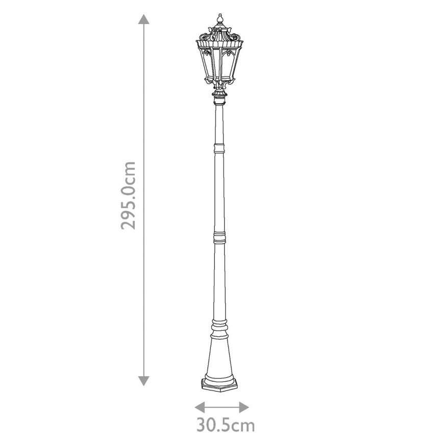 Kichler - Välivalgusti TOURNAI 3xE14/60W/230V IP44
