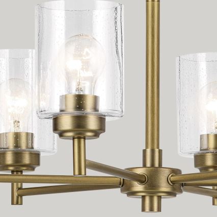 Kichler - Lühter WINSLOW 6xE27/60W/230V d. 66 cm messing