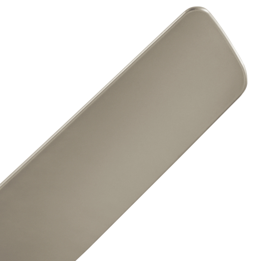 Kichler - LED Hämardatav laeventilaator ERIS LED/10W/230V matt kroom IP44 + kaugjuhtimispult
