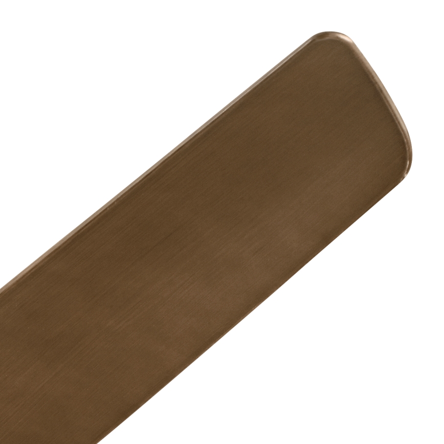 Kichler - LED Hämardatav laeventilaator ERIS LED/10W/230V pronks IP44 + kaugjuhtimispult