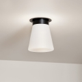 Kichler - laelamp ALBERS 1xE27/40W/230V, läbimõõt 21,6 cm, must