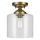 Kichler - Laevalgusti WINSLOW 1xE27/60W/230V d. 21,6 cm messing