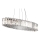 Kichler - LED Lühter vannituppa CRYSTAL SKYE 12xG9/3W/230V IP44