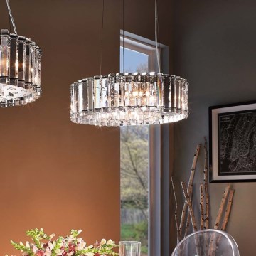 Kichler - LED Lühter vannituppa CRYSTAL SKYE 8xG9/3W/230V IP44