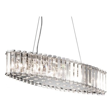 Kichler - LED Lühter vannituppa CRYSTAL SKYE 8xG9/3W/230V IP44