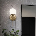 Kichler - LED Seinavalgusti vannituppa BENNO 1xG9/3W/230V IP44 messing