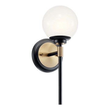 Kichler - LED vannitoa seinavalgusti BENNO 2xG9/3W/230V kuldne IP44