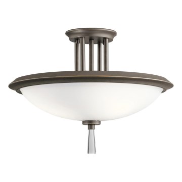 Kichler - Pinnale kinnitatav lühter DREYFUS 3xE27/60W/230V pronks