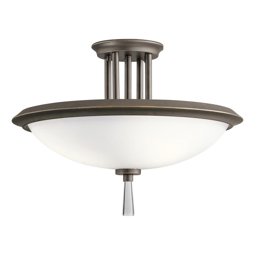 Kichler - Pinnale kinnitatav lühter DREYFUS 3xE27/60W/230V pronks