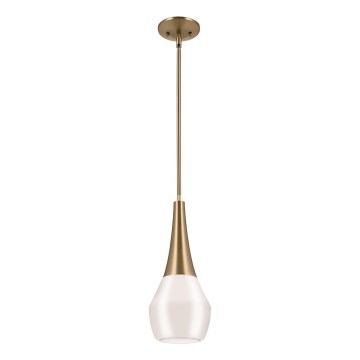 Kichler - Ripplühter DEELA 1xE27/60W/230V d. 17,8 cm messing
