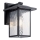 Kichler - Väli seinavalgusti CAPPANNA 1xE27/60W/230V IP44 must