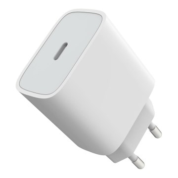 Kiirlaadmisadapter Power Delivery 20W USB-C valge