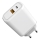 Kiirlaadmisadapter Power Delivery 30W USB-C + USB-A valge