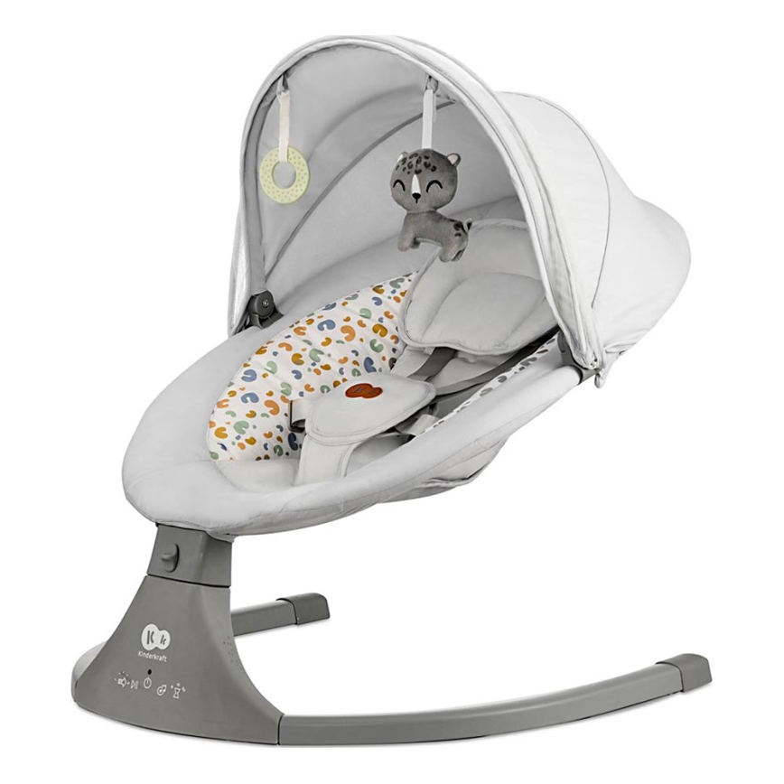 KINDERKRAFT - Beebikiik muusikaga 2in1 LUMI helehall