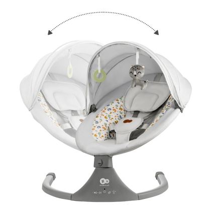 KINDERKRAFT - Beebikiik muusikaga 2in1 LUMI helehall