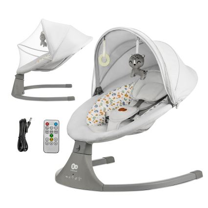 KINDERKRAFT - Beebikiik muusikaga 2in1 LUMI helehall