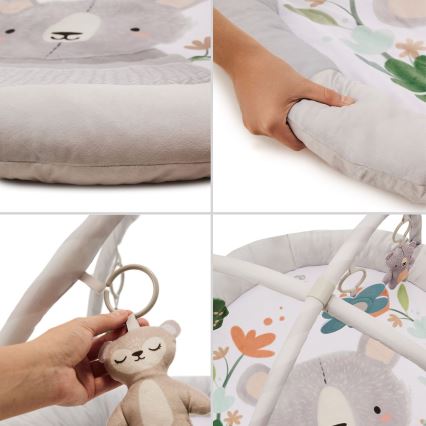KINDERKRAFT - COZYPLAY laste mängumatt, hall