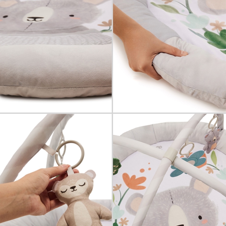 KINDERKRAFT - COZYPLAY laste mängumatt, hall