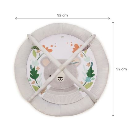 KINDERKRAFT - COZYPLAY laste mängumatt, hall