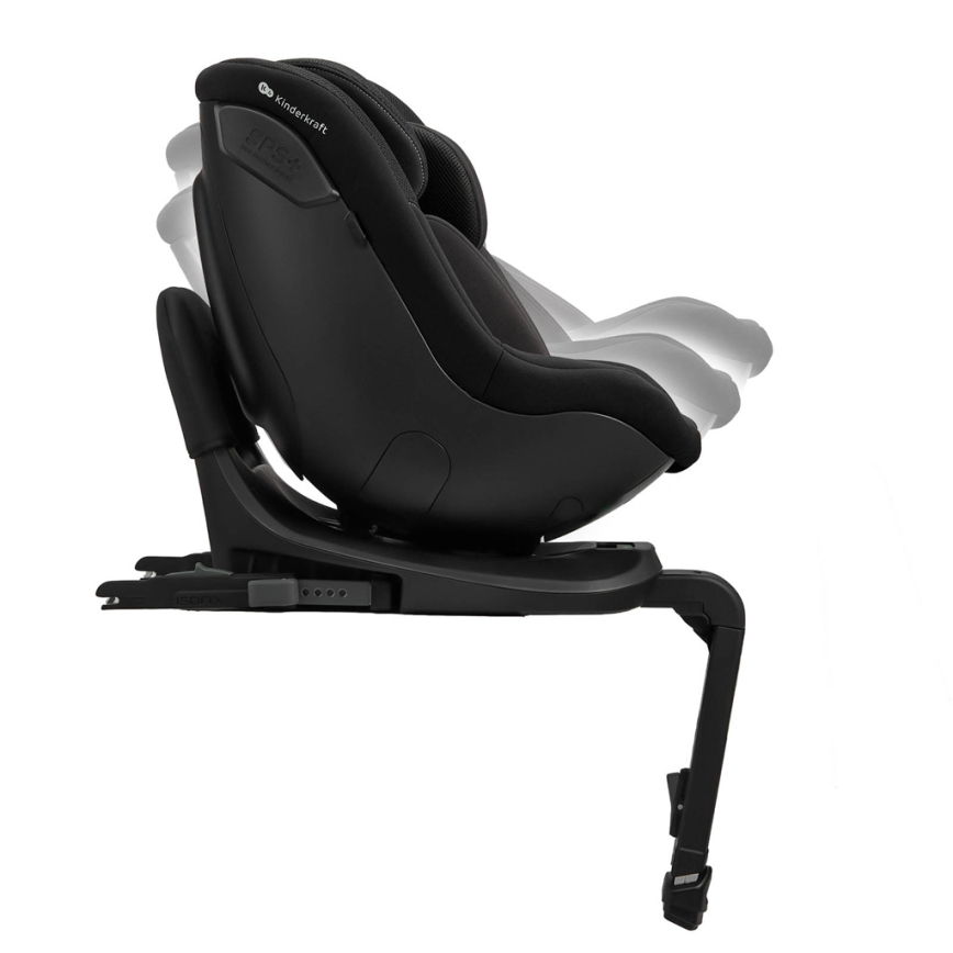 KINDERKRAFT - I-GUARD i-Size laste autosõidutool 40-105 cm must