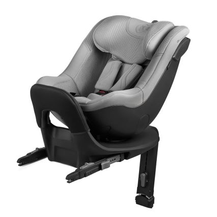 KINDERKRAFT - I-GUARD PRO i-Size 61-105 cm pööratava alusega lapse turvatool, hall