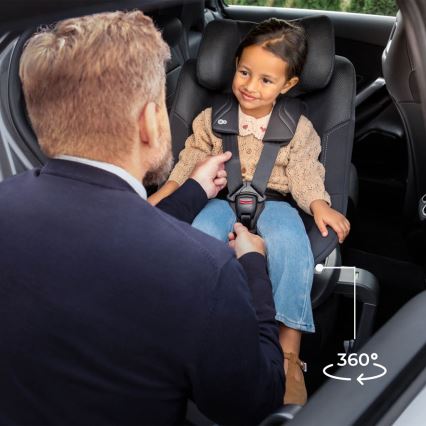 KINDERKRAFT - I-GUARD PRO i-Size laste turvatool 61-105 cm must