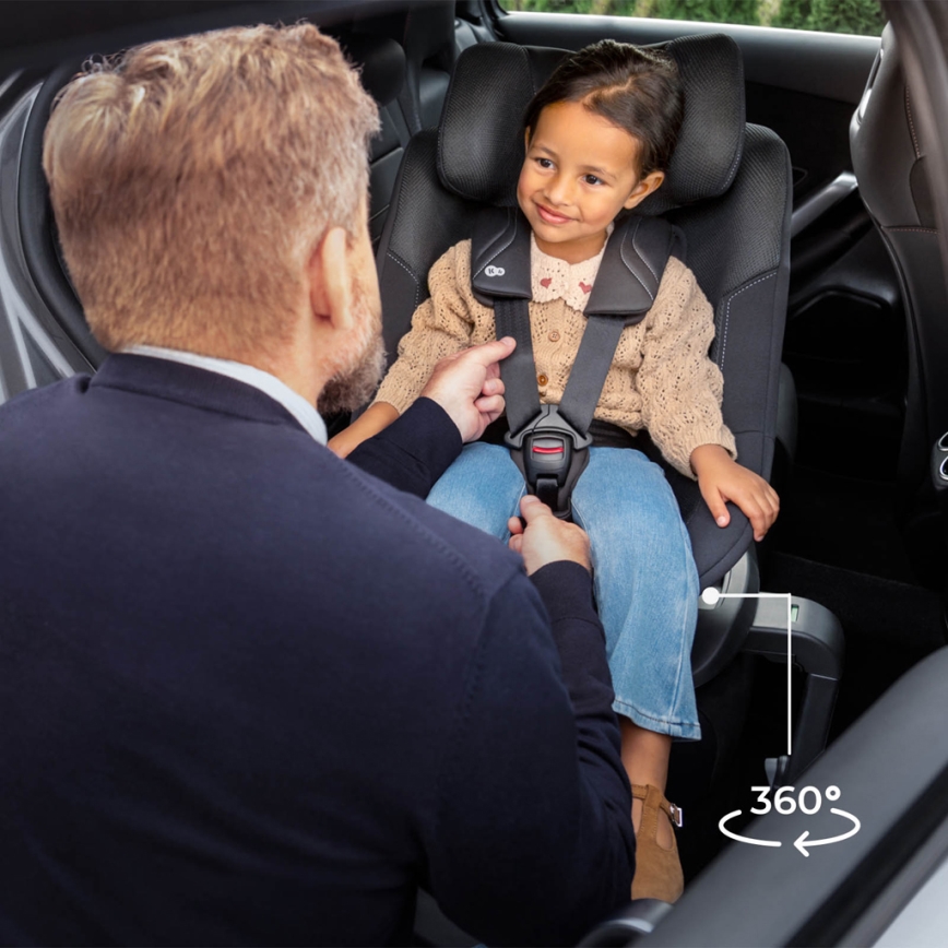 KINDERKRAFT - I-GUARD PRO i-Size laste turvatool 61-105 cm must