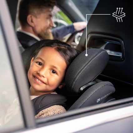 KINDERKRAFT - I-GUARD PRO i-Size laste turvatool 61-105 cm must